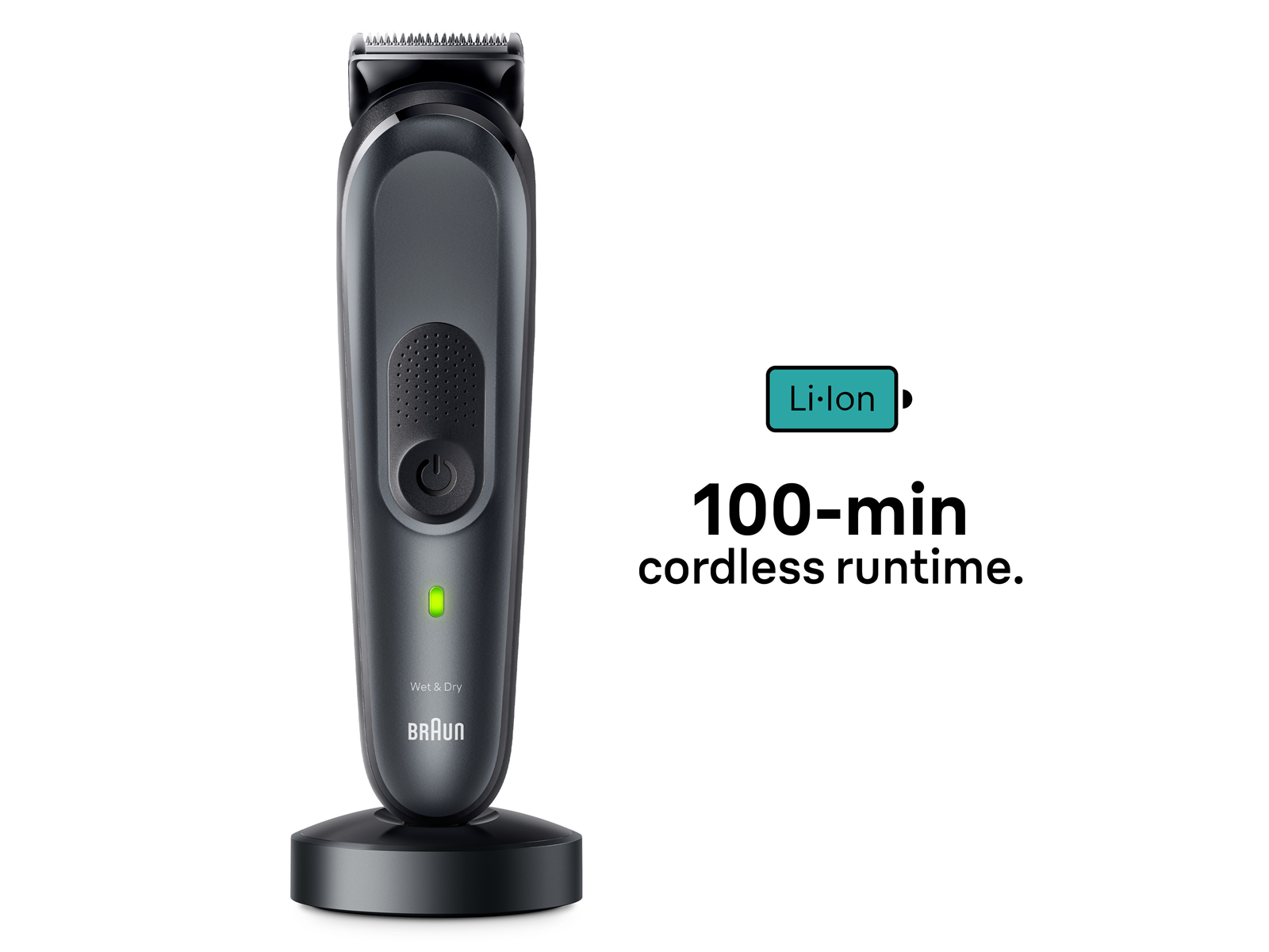 Braun Body trimmer Styler MGK7491 Black / Slate Grey Braun Body trimmer Styler MGK7491 Black / Slate Grey